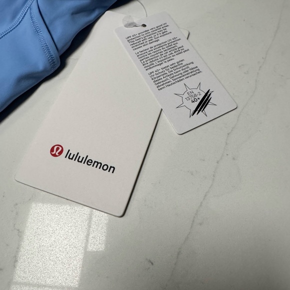Lululemon Athletica Sky Blue Tights - Picture 7 of 11